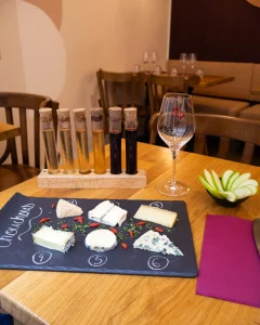 dégustation vins et fromages
