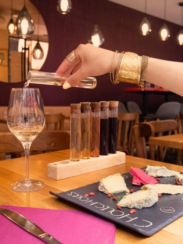 dégustation vins et fromages